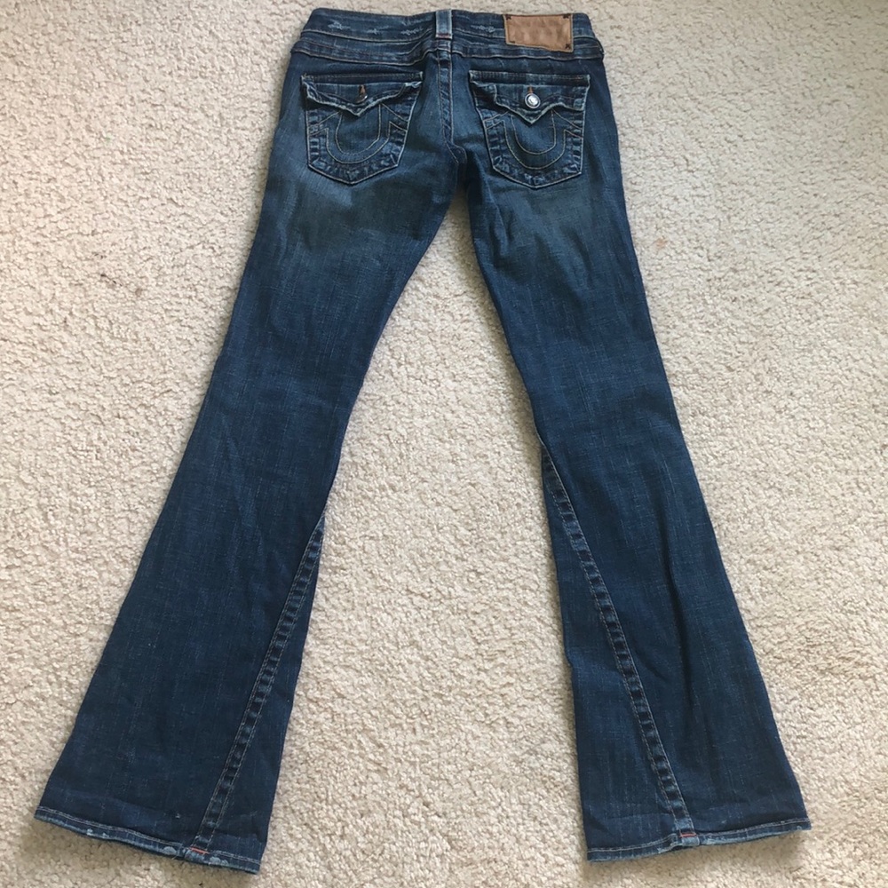 True Religion Joey bootcut dark jean